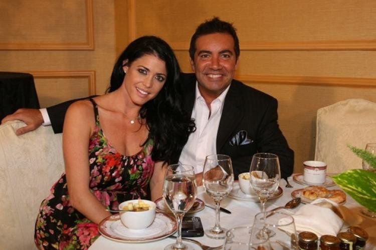 Pamela David y Diego Pérez.