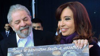 Lula da Silva con CFK: Lavajato como Vialidad y Sergio Moro es Luciani