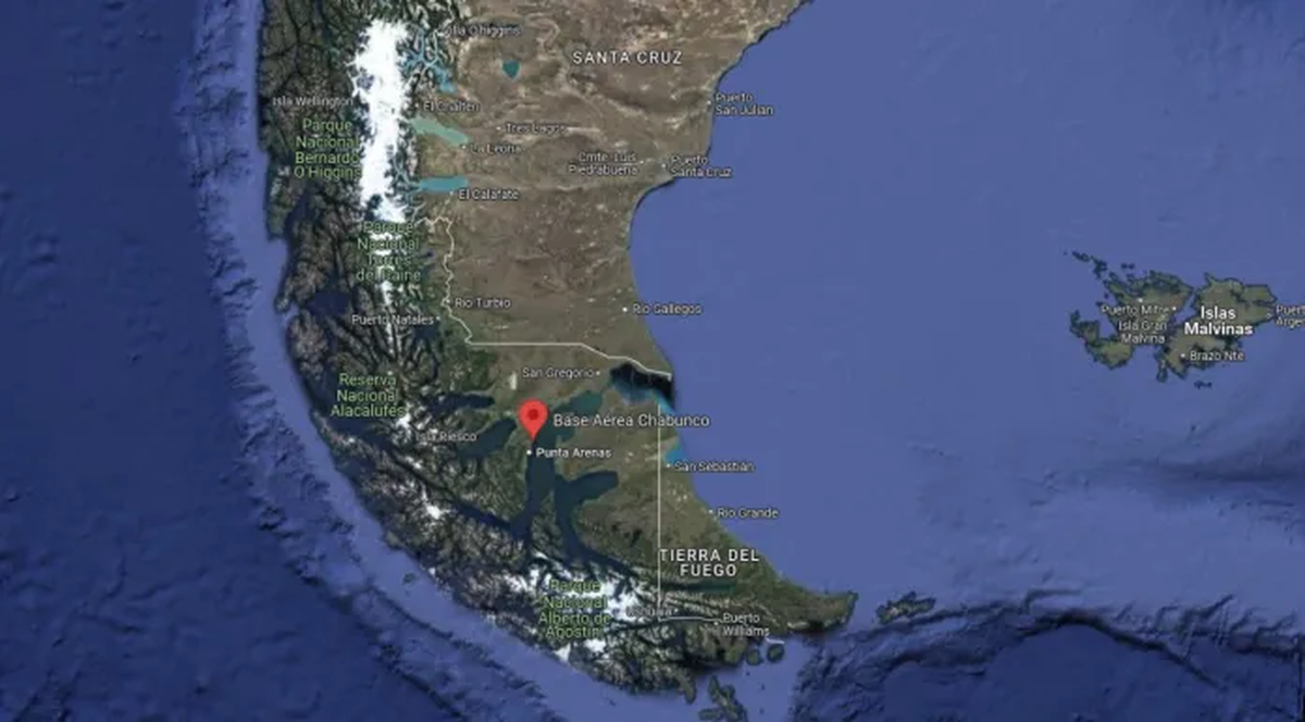 Zona de la supuesta violación del espacio aéreo Zona de la supuesta violación del espacio aéreo