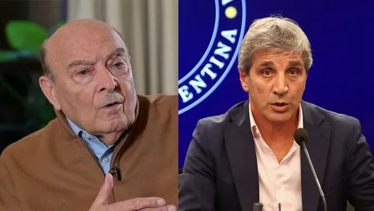 Luis Caputo le respondió alexministro Domingo Cavallo.