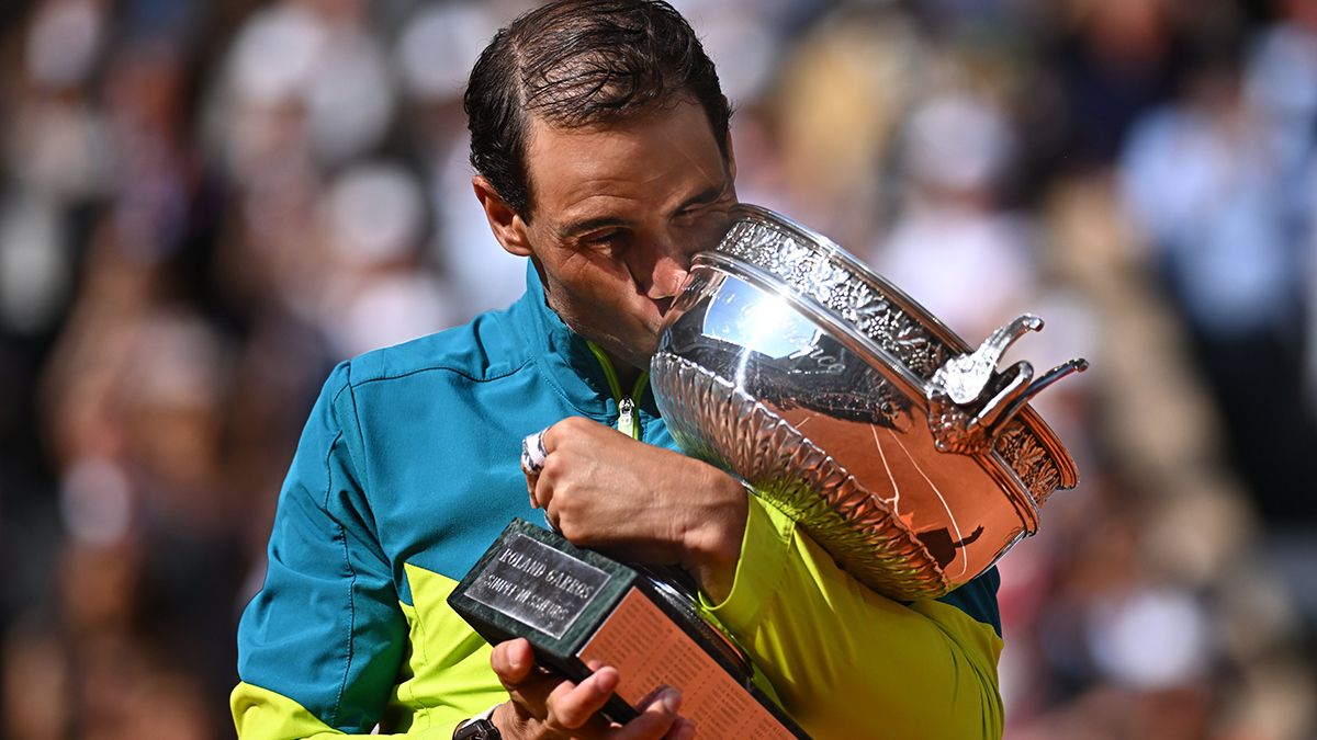 Rafael Nadal alcanzó su título número 22 de Grand Slam tras ganarle en la final de Roland Garros a Casper Ruud y no para de romper récords. (Foto: Noticias Argentinas/RG)