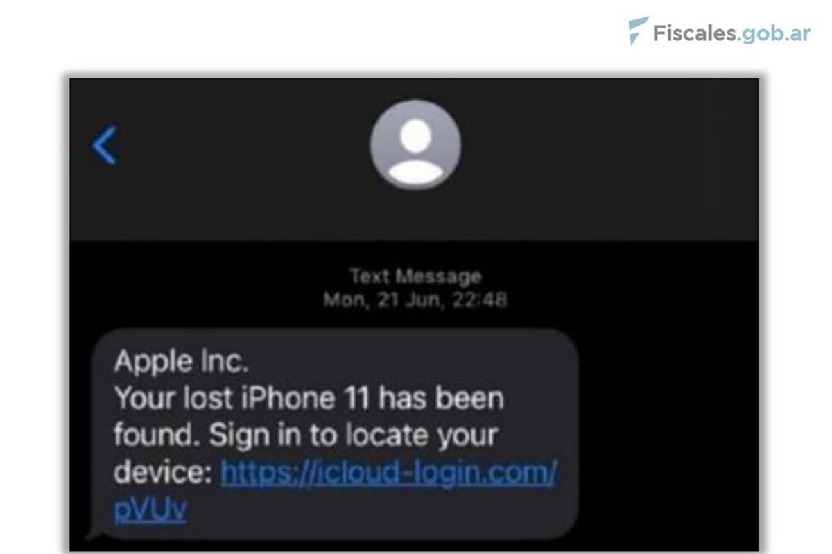Los mensajes que les llegaban a los usuarios de iPhone. Los mensajes que les llegaban a los usuarios de iPhone.