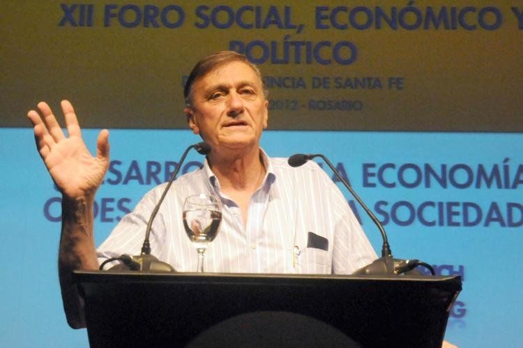 Hermes Binner. 10/03/2012. Foto: José Granata/Télam.