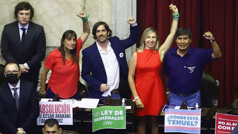 Milei y Romina Del Plá ¿amigos?: esto muestra un video viral