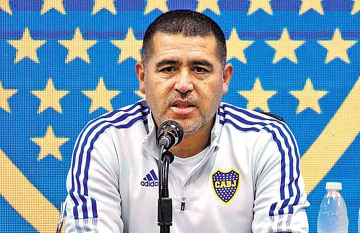 Juan Román Riquelme, presidente de Boca. Juan Román Riquelme, presidente de Boca.