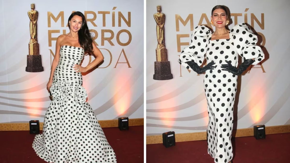 Pampita y Flor de la V en los Martín Fierro de la Moda 2026. Pampita y Flor de la V en los Martín Fierro de la Moda 2026.
