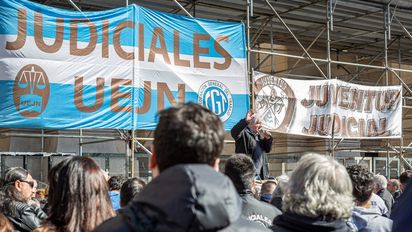 La Justicia está de paro: Empleados en protesta por 60 horas