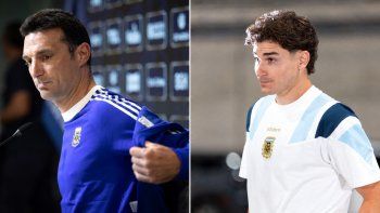 No gustó nada: Lionel Scaloni y la reunión con Julián Álvarez tras su frase de salida