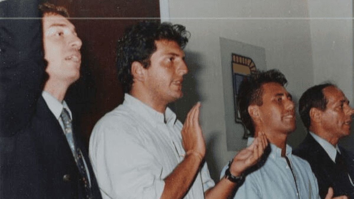 Recuerdos de la 'Generación Palito': Diego Santilli, Sergio Massa y otros. Recuerdos de la 'Generación Palito': Diego Santilli, Sergio Massa y otros.