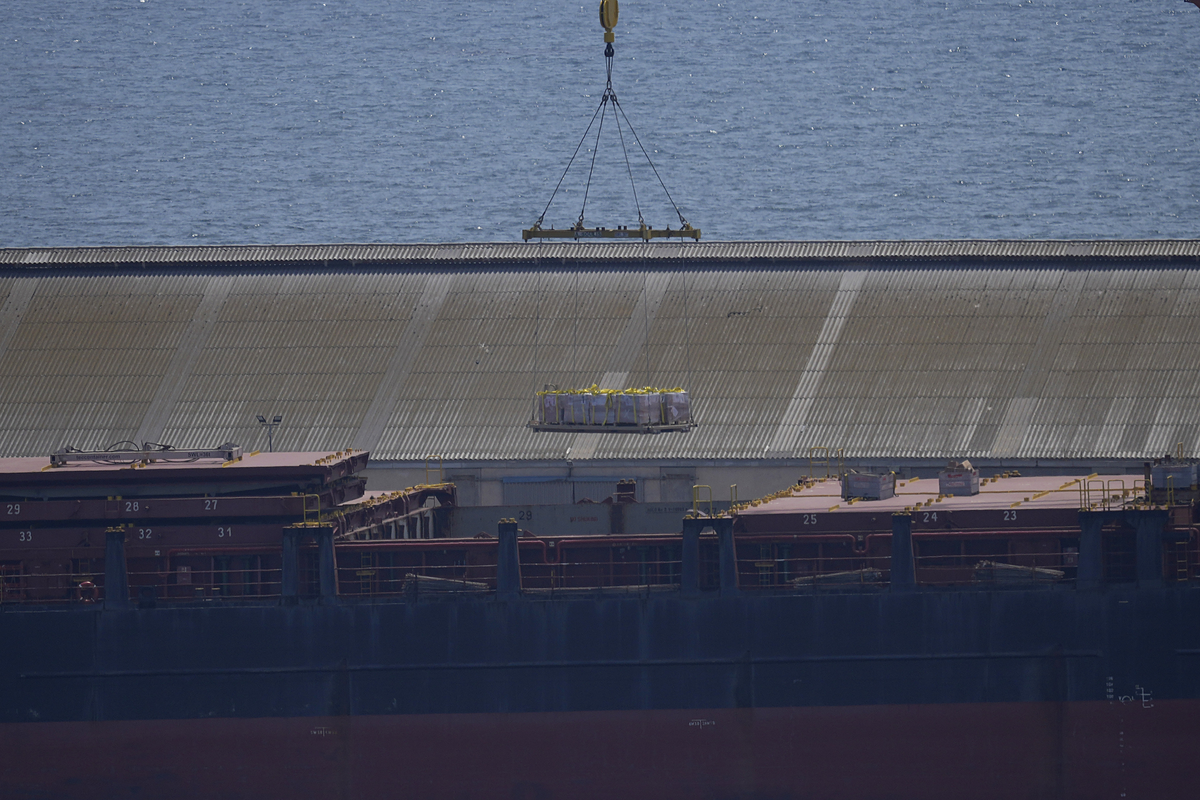 Gaza. Muelle flotante Gaza. Muelle flotante