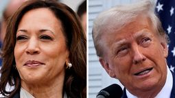 Kamala Harris y Donald Trump.