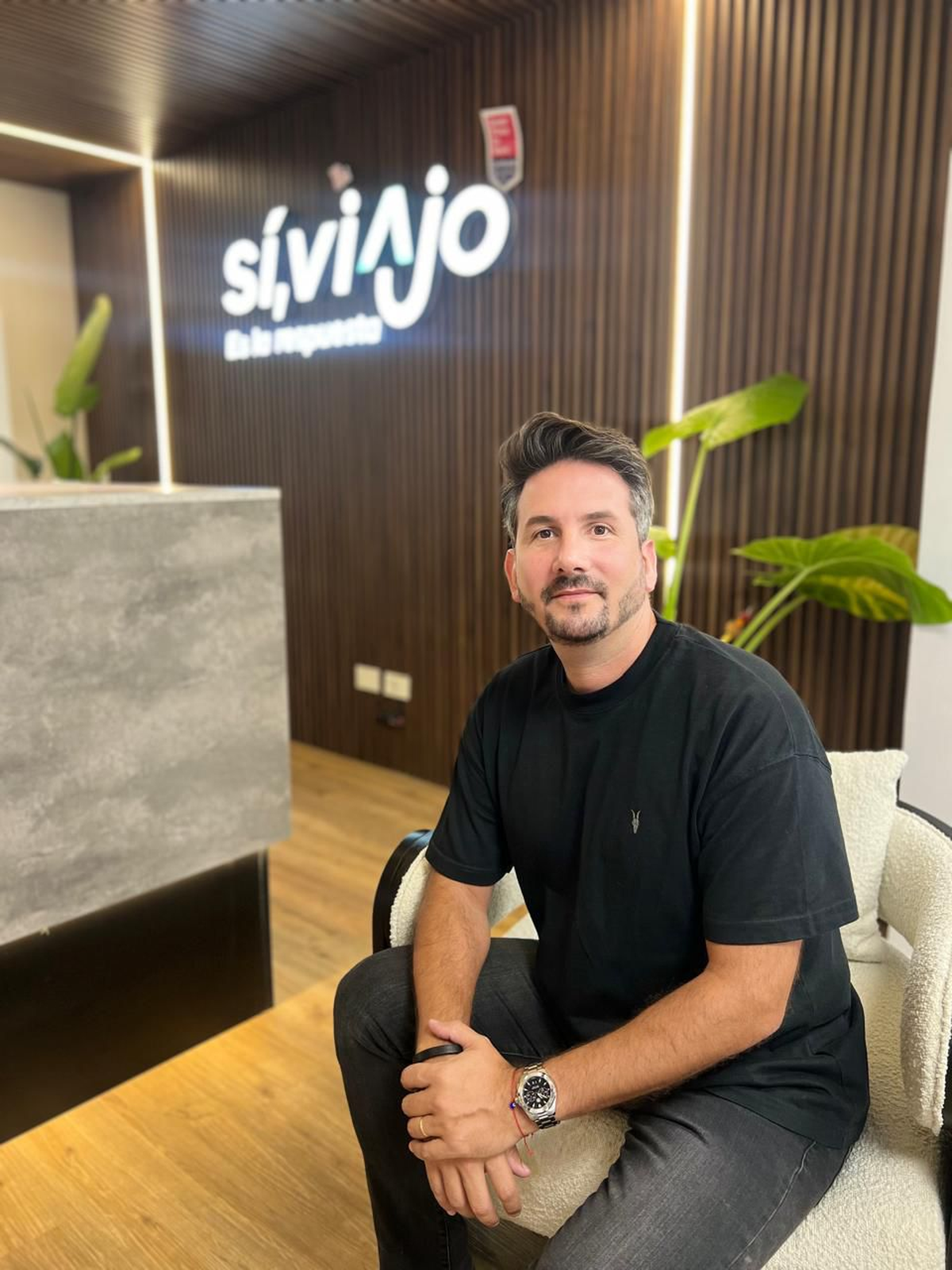 Ezequiel Mayoni, CEO de Sí, Viajo. Ezequiel Mayoni, CEO de Sí, Viajo.