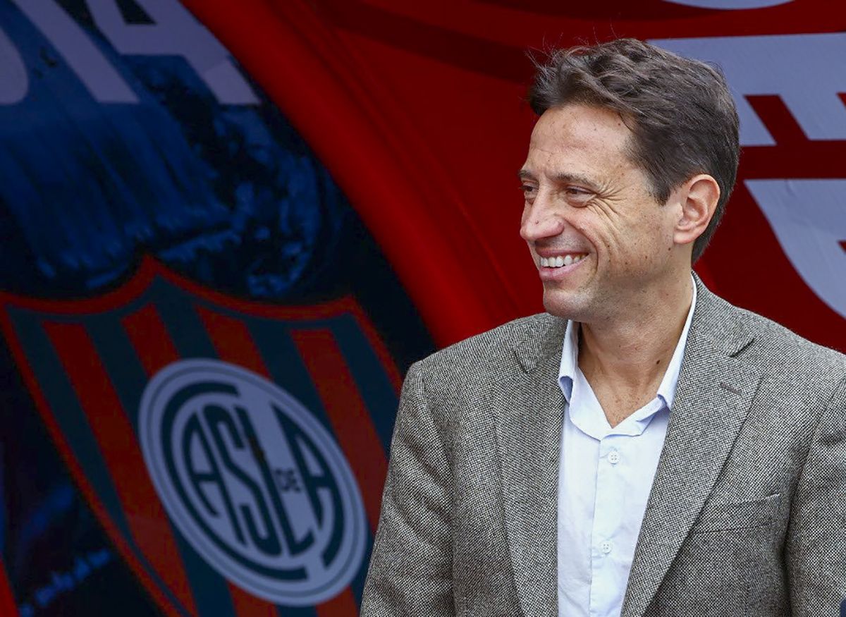 Marcelo Moretti, presidente de San Lorenzo Marcelo Moretti, presidente de San Lorenzo