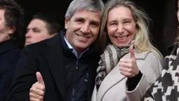 Luis Caputo y Karina Milei. Otra interna en el gobierno libertario. Luis Caputo y Karina Milei. Otra interna en el gobierno libertario.
