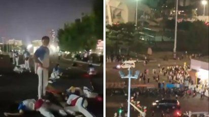 Un loco al volante en China: Atropello masivo y un tendal de muertos