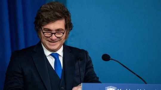 Javier Milei en Nueva York. Javier Milei en Nueva York.