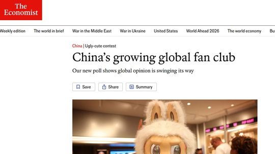 The Economist informó su encuesta sobre China. The Economist informó su encuesta sobre China.