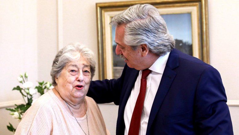 Hebe de Bonafini explicó por qué Alberto no fue a Plaza de Mayo