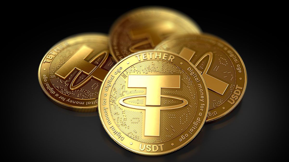 Tether, el boom. Tether, el boom.