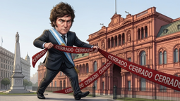Javier Milei y el cierre de la Sala de Periodistas de Casa Rosada tras un informe de Geuna.