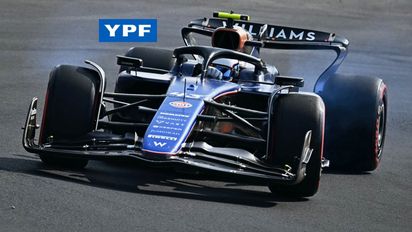 Franco Colapinto en Monza pudo terminar su 1ra. Carrera en F1