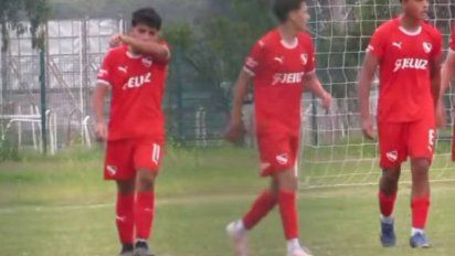 ¿La esperanza de Independiente?: El hijo del Kun Agüero hizo su 1er Gol en inferiores