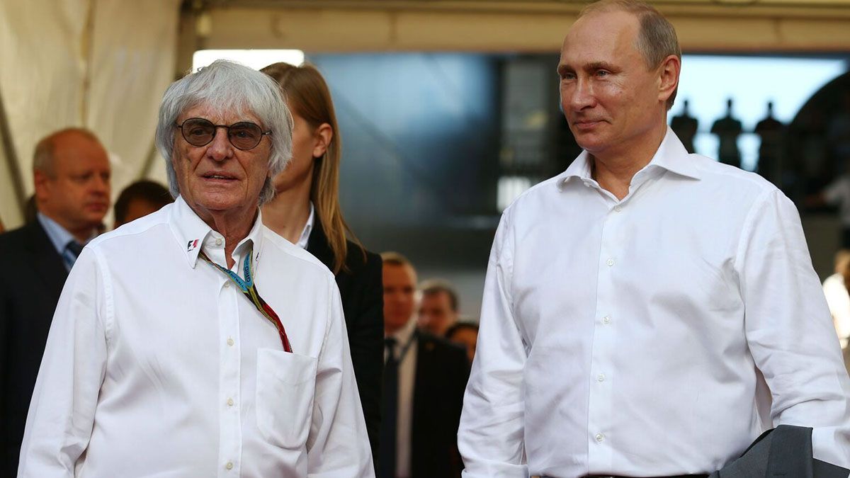 Bernie Ecclestone, ex jefe de la Fórmula 1, lanzó una polémica defensa del presidente ruso Vladimir Putin en medio de la guerra contra Ucrania: “Yo recibiría una bala por él”.