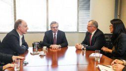 altText(Macri y Alberto F. (por separado) se reunieron con el CEO de Equinor)}