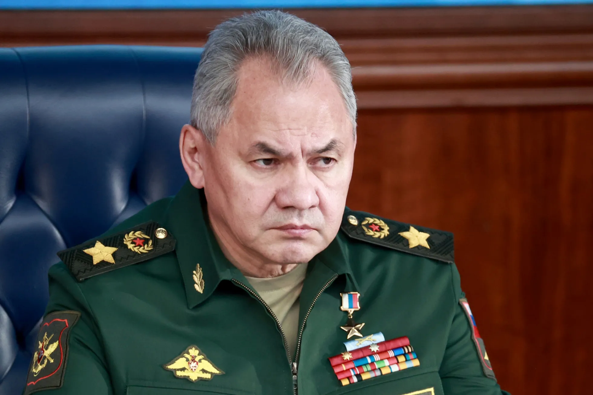 Ministro de Defensa, general Sergei Shoigu: alta ineficiencia.