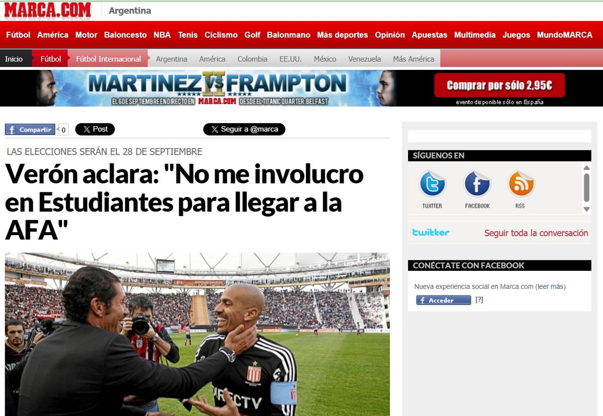 Juan Verón en Estudiantes LP tuvo que desmentir que era para cumplir el deseo de Julio Grondona. Juan Verón en Estudiantes LP tuvo que desmentir que era para cumplir el deseo de Julio Grondona.