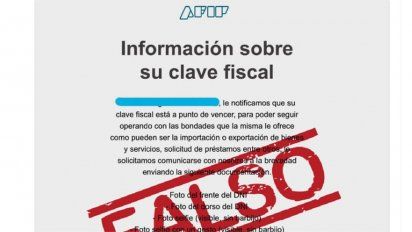 AFIP advierte sobre nueva estafa virtual: En qué consiste