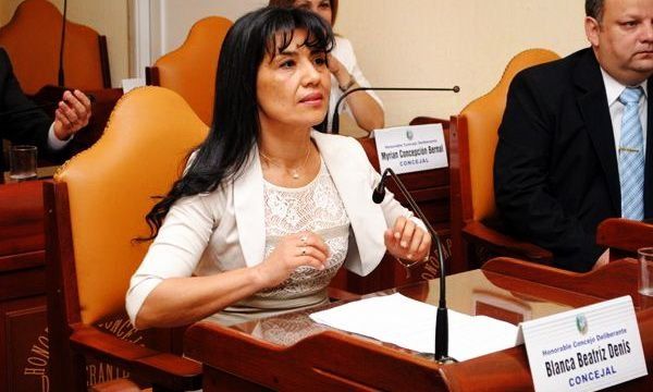 Blanca Denis. La concejal del FpV formoseño, vinculada al narcotráfico por la droga hallada en su vehículo.