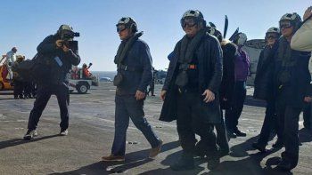 Javier Milei llegó a la nave de Estados Unidos. Mientras, la CGT se desplegó en Buenos Aires. Javier Milei llegó a la nave de Estados Unidos. Mientras, la CGT se desplegó en Buenos Aires.