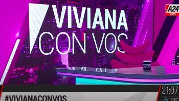 Por varios minutos, esta fue la imagen que sintonizó A24: el sillón de Canosa vacío. Por varios minutos, esta fue la imagen que sintonizó A24: el sillón de Canosa vacío.