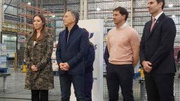 altText(Macri no respetó la veda e inauguró una planta junto a Vidal)}