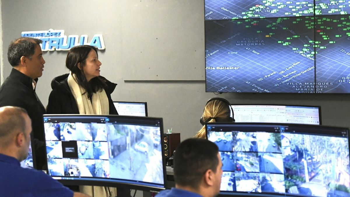 Vicente López con Centro de Monitoreo: Soledad Martínez. Vicente López con Centro de Monitoreo: Soledad Martínez.