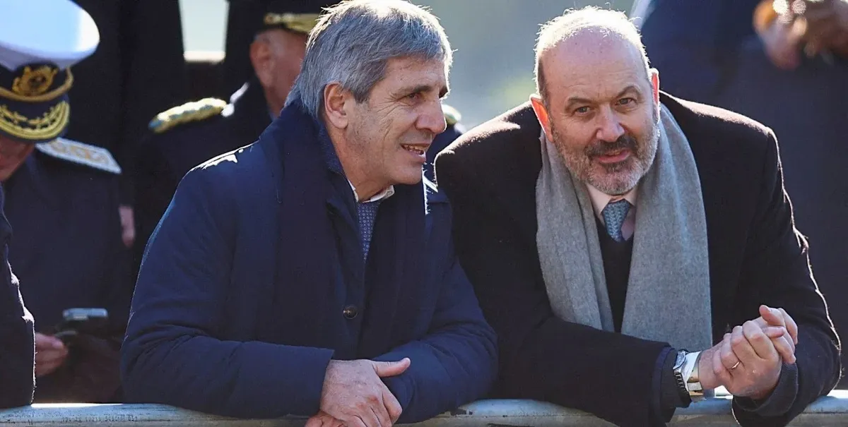 Luis Caputo y Federico Sturzenegger. Luis Caputo y Federico Sturzenegger.