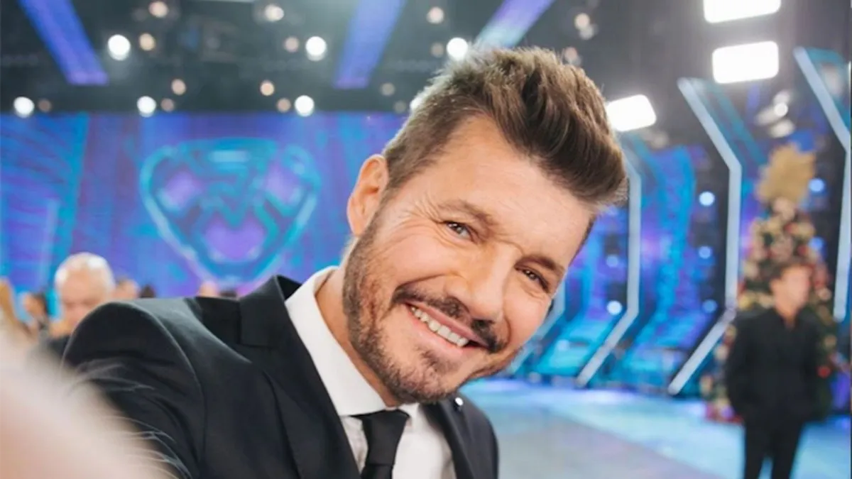 Marcelo Tinelli, el reconocido empresario de medios y conductor de TV del país.