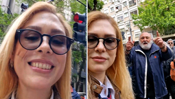 Lilia Lemoine cayó en la Marcha Universitaria y se comió un papelón monumental. La diputada libertaria se regodeó de ser insultada y lo publicó en sus redes. Foto: X