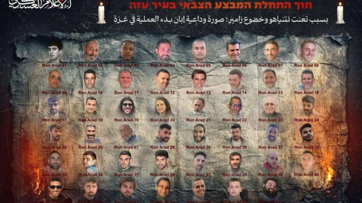 "Mi hijo está siendo bombardeado por orden de Netanyahu": Israel se parte por los rehenes de Hamás 