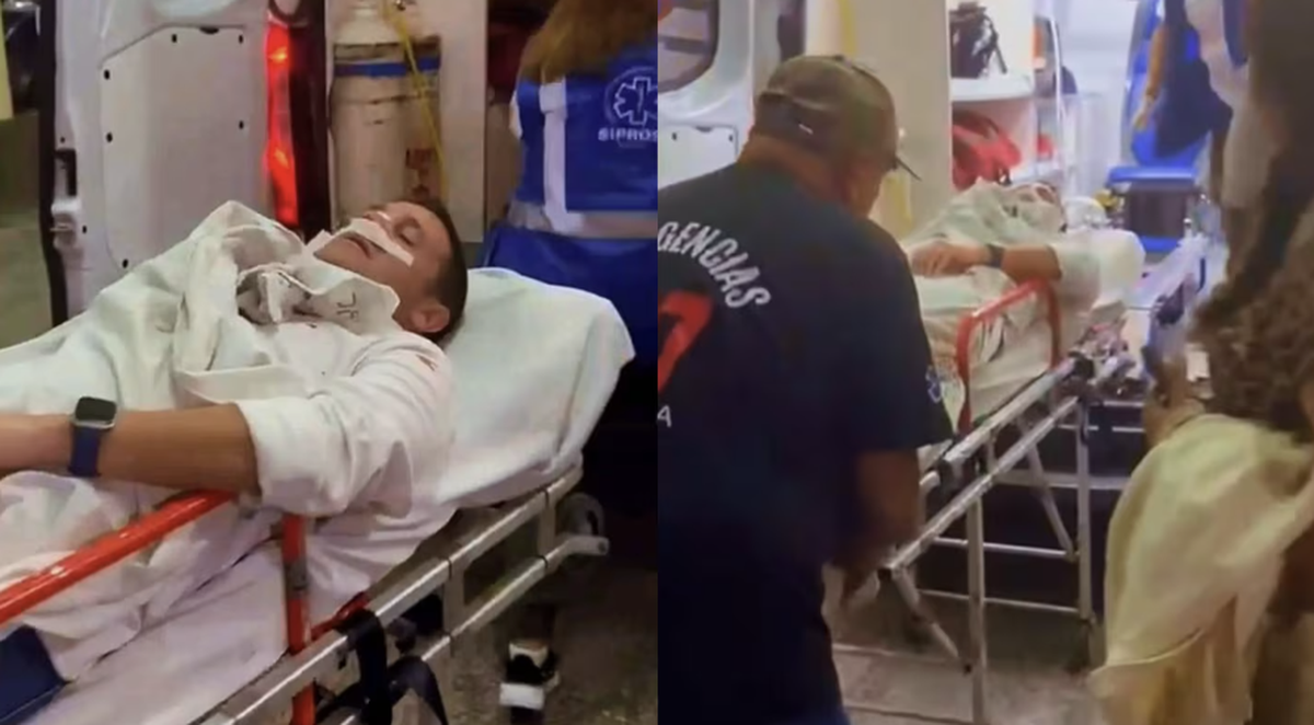 El diputado Federico Pelli sufrió fractura de tabique tras la agresión.