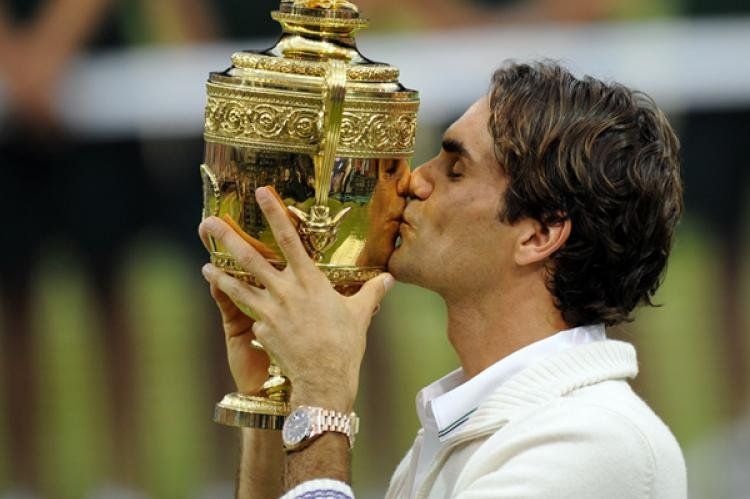 Roger Federer gana Wimbledon por 7ma. vez.