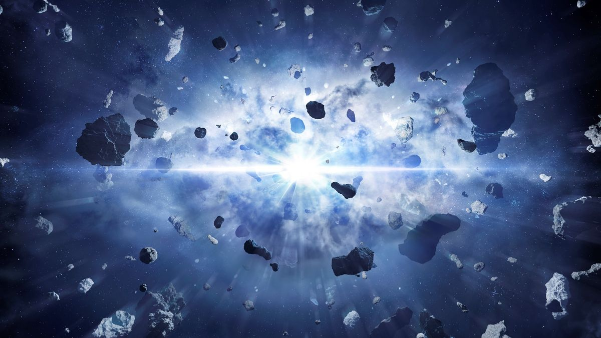 No fue una explosión en el espacio, sino una expansión del espacio mismo. No existió un punto central desde el cual la materia salió despedida hacia un vacío exterior. Según el modelo cosmológico actual, el universo comenzó a expandirse en todas partes al mismo tiempo. No fue una explosión en el espacio, sino una expansión del espacio mismo. No existió un punto central desde el cual la materia salió despedida hacia un vacío exterior. Según el modelo cosmológico actual, el universo comenzó a expandirse en todas partes al mismo tiempo.