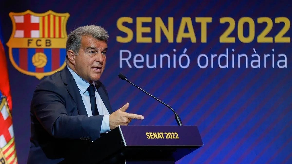 Joan Laporta, presidente de Fútbol Club Barcelona. Joan Laporta, presidente de Fútbol Club Barcelona.
