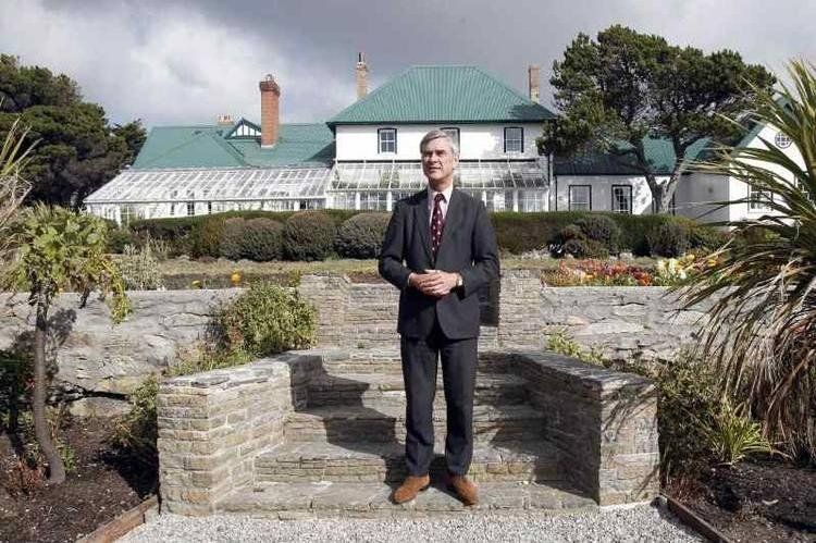 Nigel Haywood, gobernador de las Islas Malvinas/Falklands