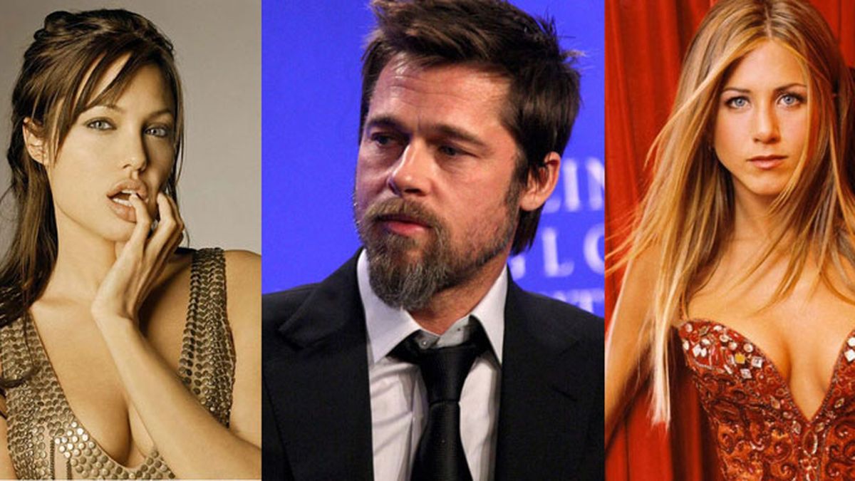 Jennifer, Brad y Angelina: un triángulo sin resolver