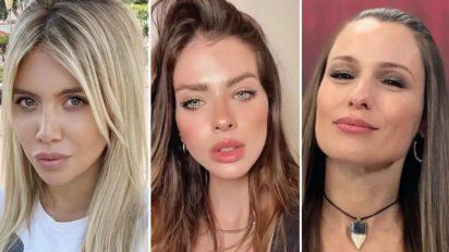 Wanda Nara filtró chats de la China Suárez defenestrando a Pampita