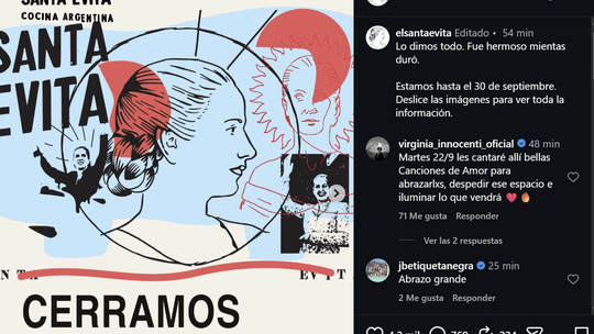 Cerró un mítico restaurante peronista y le echó la culpa a este Gobierno: 