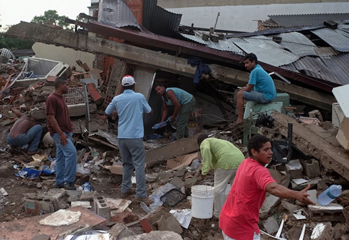 El binomio sísmico se extiende a modo de réplicas de alto impacto en Caracas y en La Guaira. Venezuela no descansa. Las plazas se siembran de ciudadanos pernoctantes que quedaron al desamparo del Estado. Eso sí, dice una fuente: "Aquí falta de todo; lo único que sobra es el amor" El binomio sísmico se extiende a modo de réplicas de alto impacto en Caracas y en La Guaira. Venezuela no descansa. Las plazas se siembran de ciudadanos pernoctantes que quedaron al desamparo del Estado. Eso sí, dice una fuente: "Aquí falta de todo; lo único que sobra es el amor"
