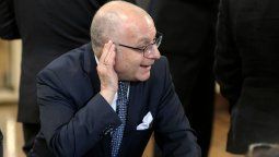 Jorge Faurie, canciller saliente